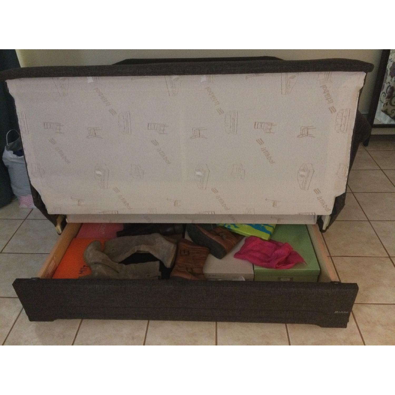 Sunset International Victoria Andre Dark Brown Full Size Sofa Bed - image-4