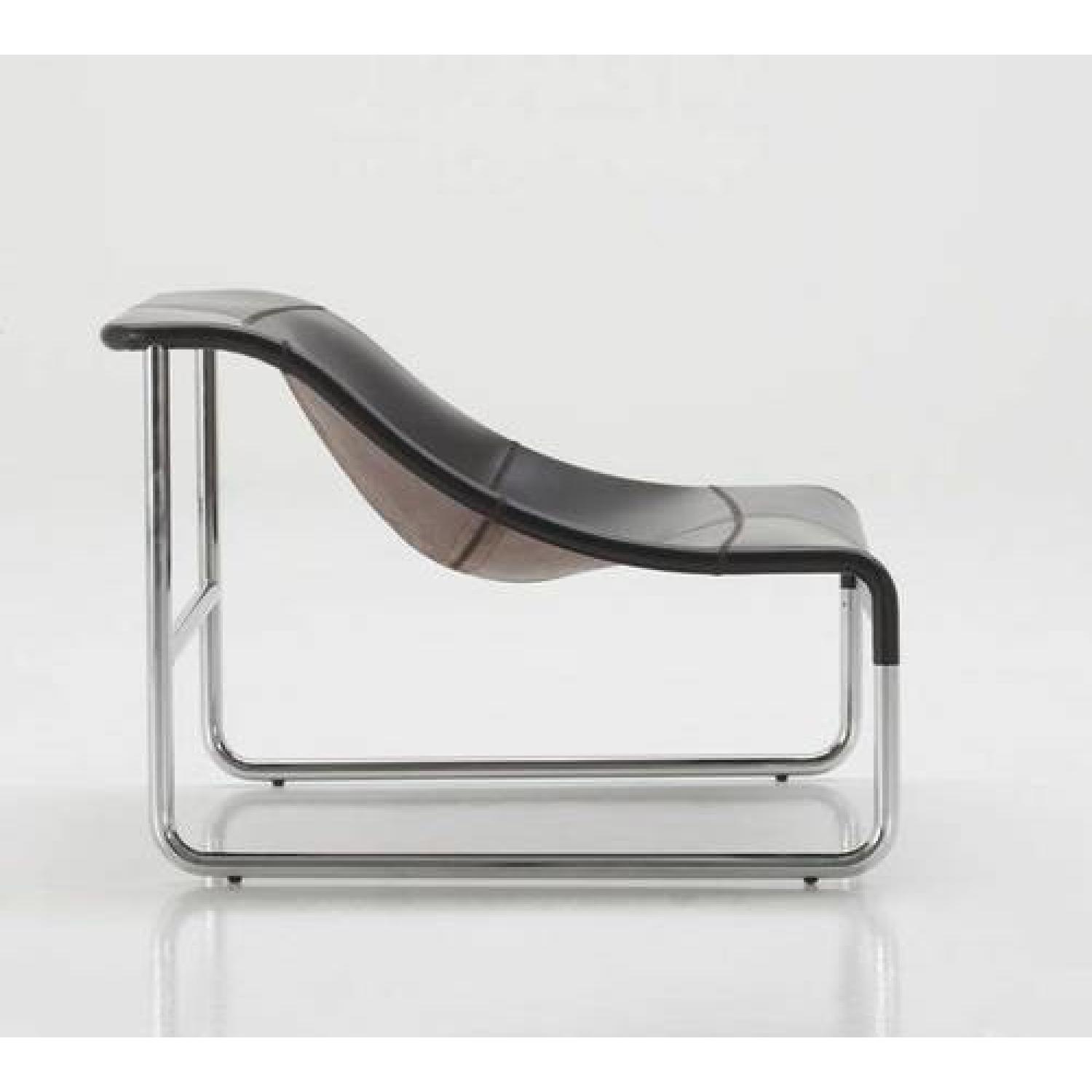 Minotti Saddle Leather Accent Chairs - image-3