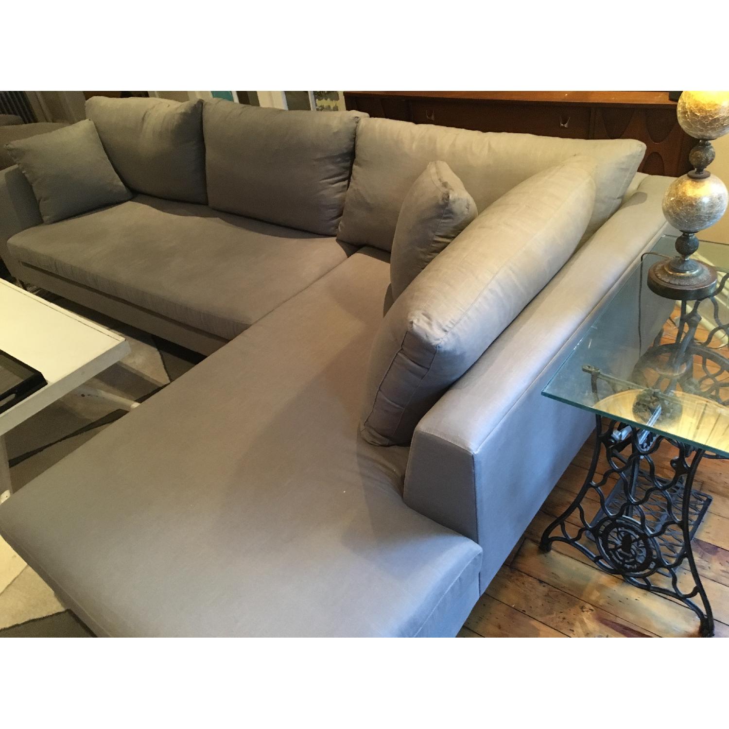 Anthropologie Edlyn Two-Piece Chaise Sectional - image-3