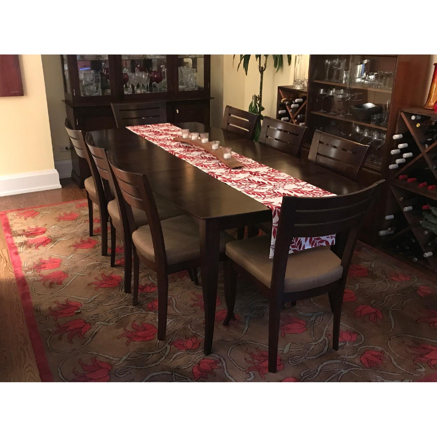 Dinec Solid Birch Wood 10 Piece Formal Dining Set - image-2