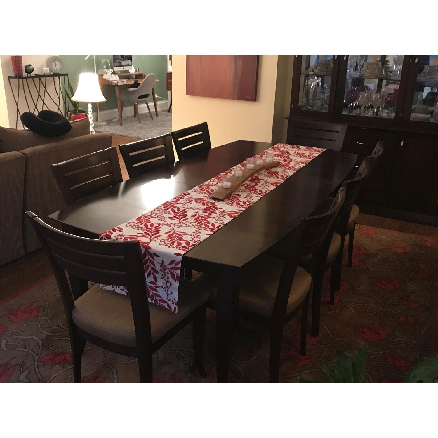 Dinec Solid Birch Wood 10 Piece Formal Dining Set - image-3