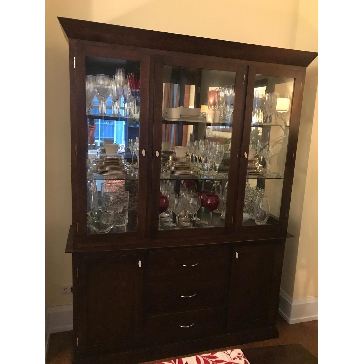 Dinec Solid Birch Wood 10 Piece Formal Dining Set - image-4