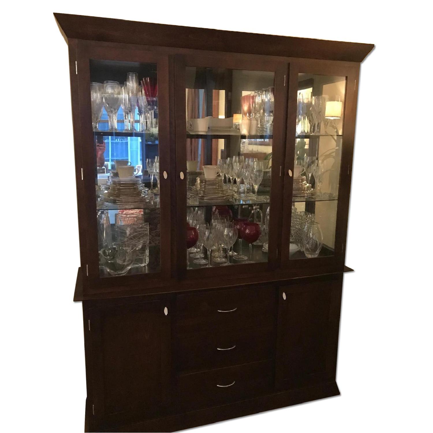 Dinec Solid Birch Wood 10 Piece Formal Dining Set - image-7