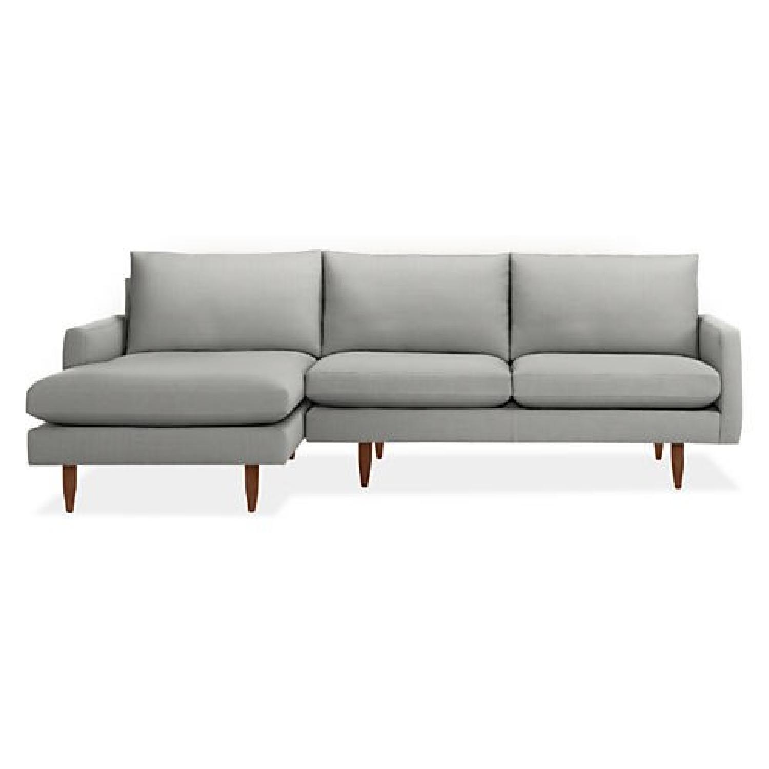 Room & Board Jasper Sectional Sofa w/ Chaise AptDeco