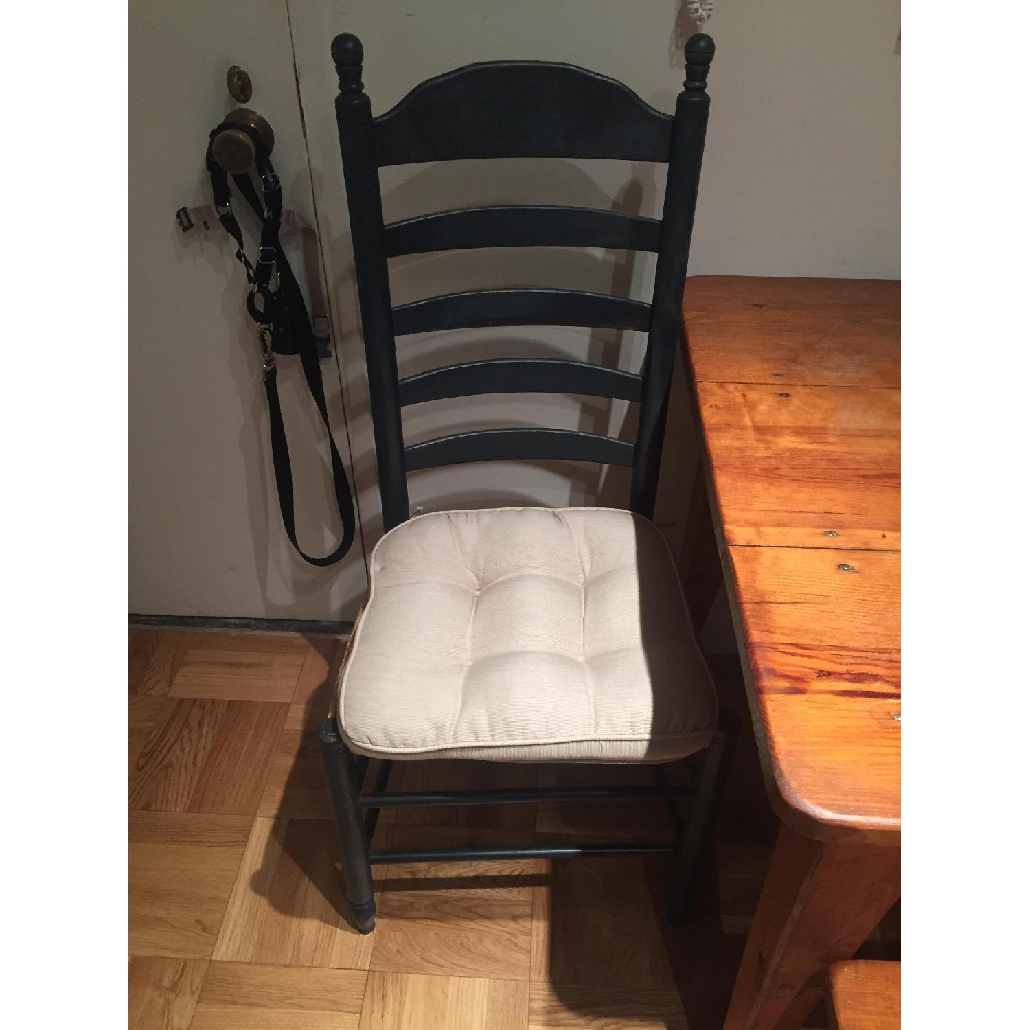 Hoskins Creek Custom Farm Table w/ 1 Bench + 2 Chairs - image-2