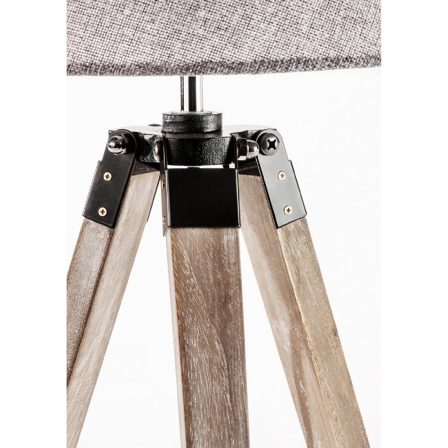 New Haven Small Rustic Tripod Floor Lamp - image-1