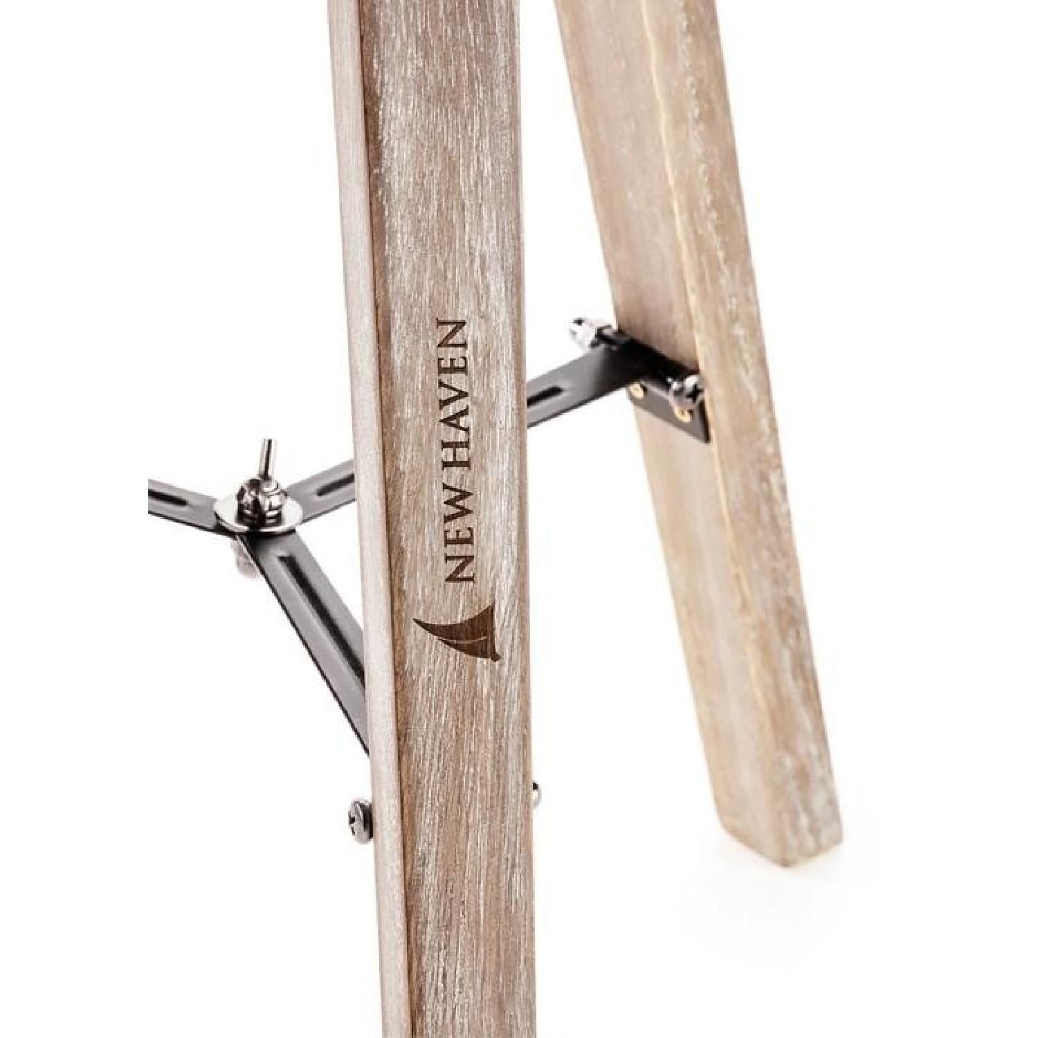 New Haven Small Rustic Tripod Floor Lamp - image-3