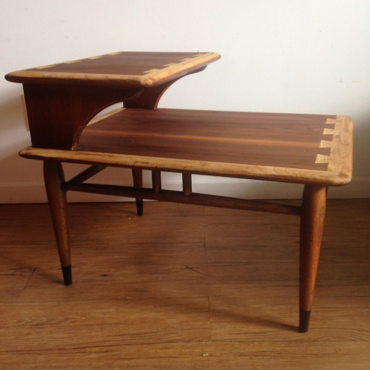 Lane Two Tier Mid Century Modern Side Table - image-6
