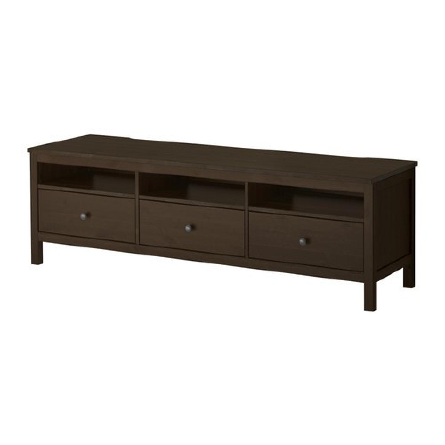 Ikea Hemnes TV Unit in BlackBrown AptDeco