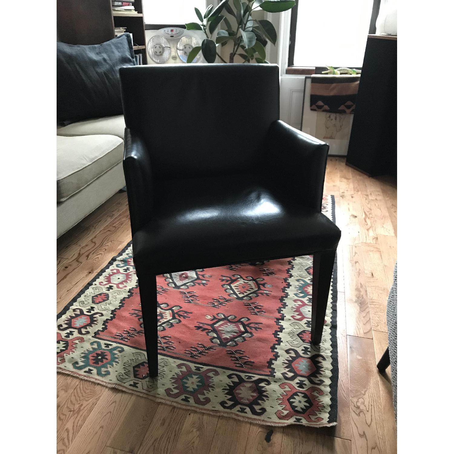 Room & Board Marie Leather Arm Chair - image-1