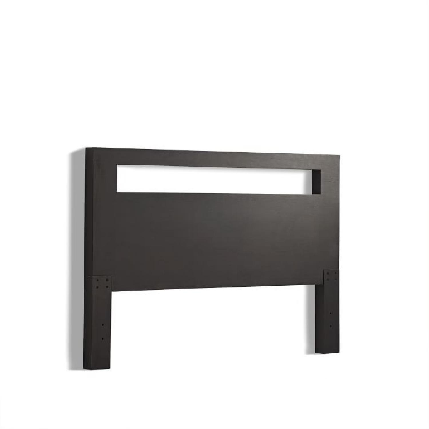 West Elm Full Size Platform Bed in Espresso - image-5