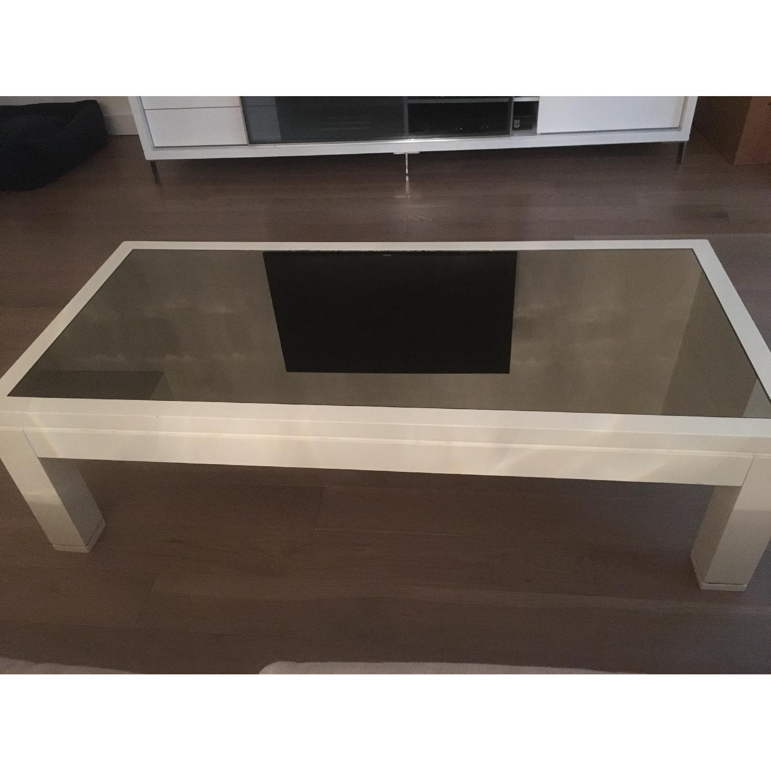 Mitchell Gold + Bob Williams Mirrored Lacquer Coffee Table - image-2