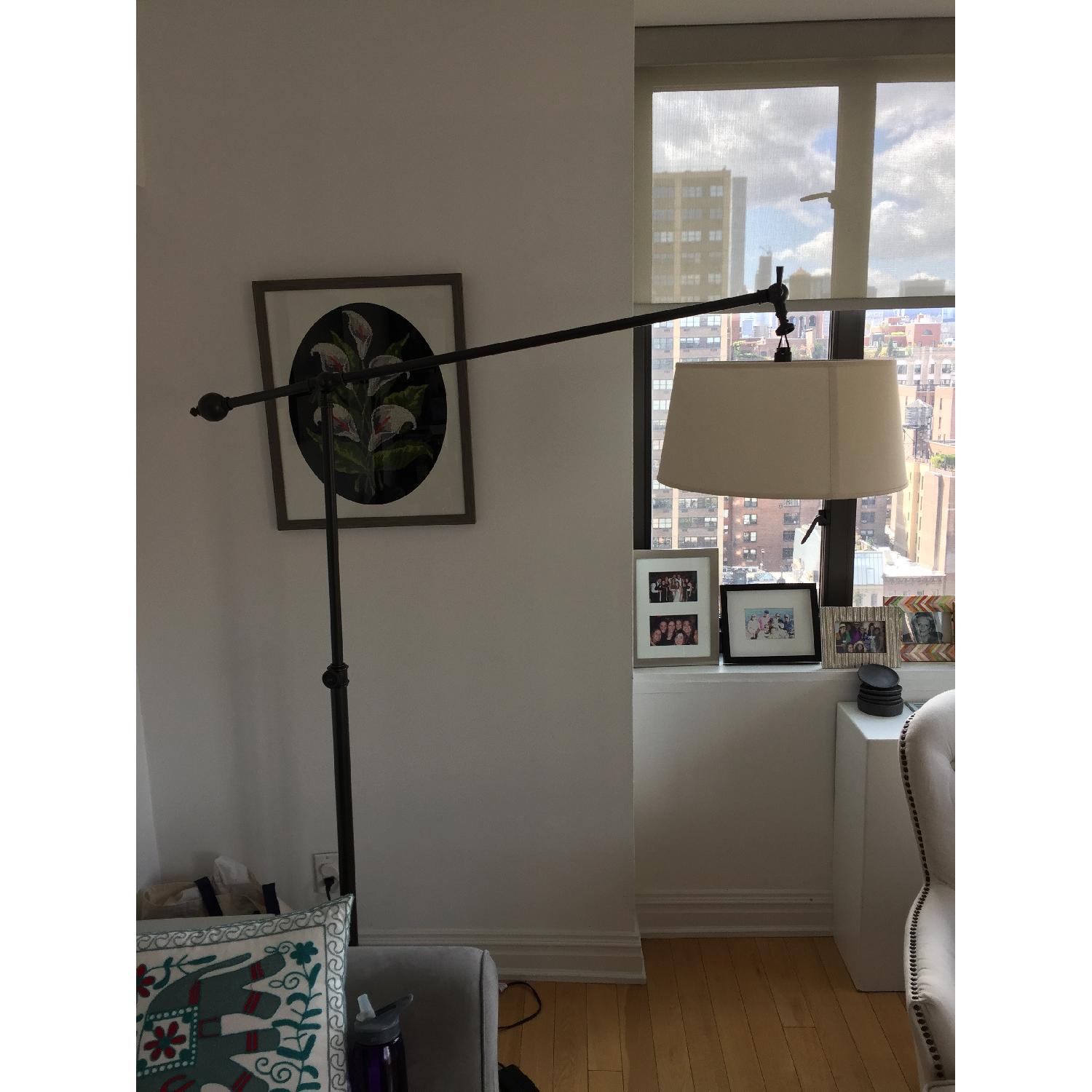 Pottery Barn Chelsea Sectional Floor Lamp in Bronze - image-5