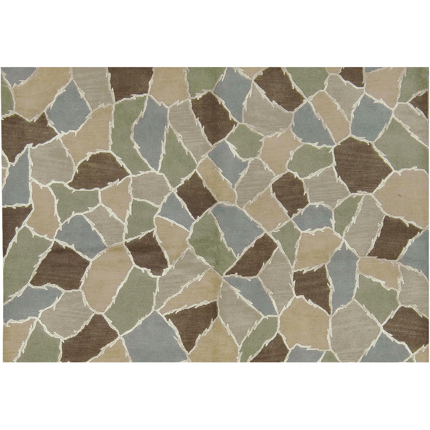Himalayan Art Contemporary Hand Woven Rug - image-2