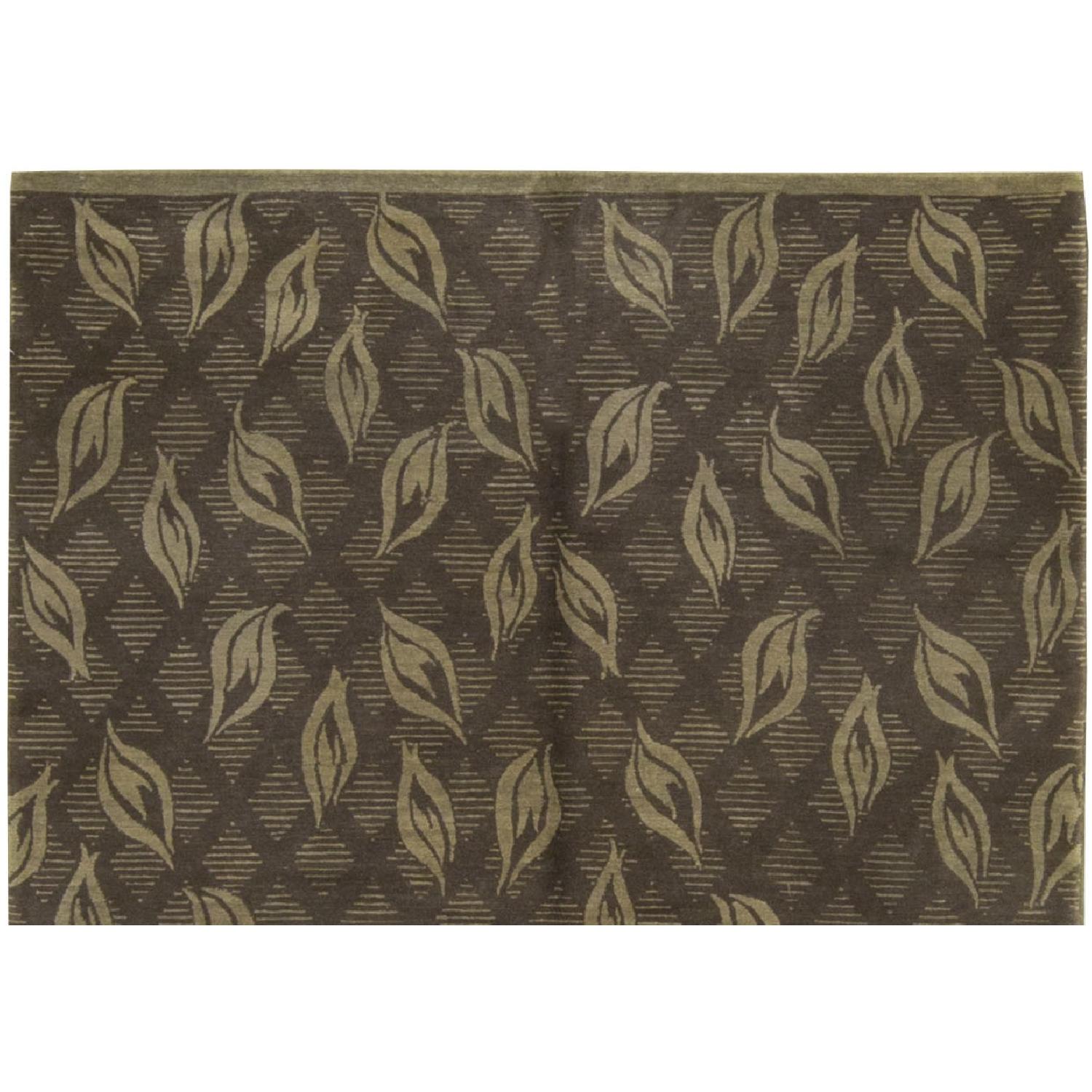 Tibetan Contemporary Hand Woven Area Rug - image-2