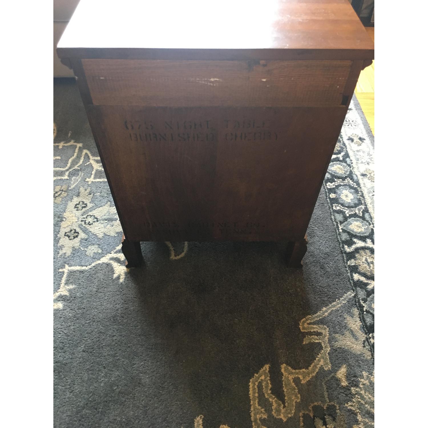 Davis Cabinet Company Cherry Wood Nightstands - image-4