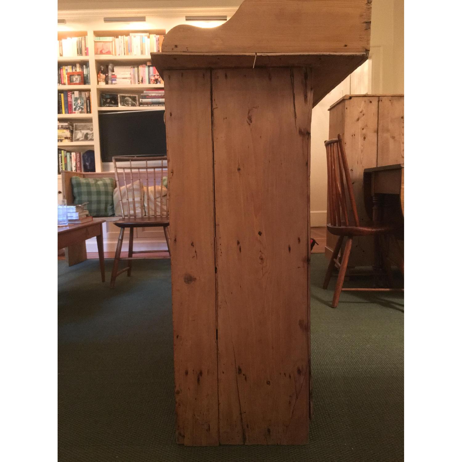 Antique Rustic Pine Sideboard - image-2