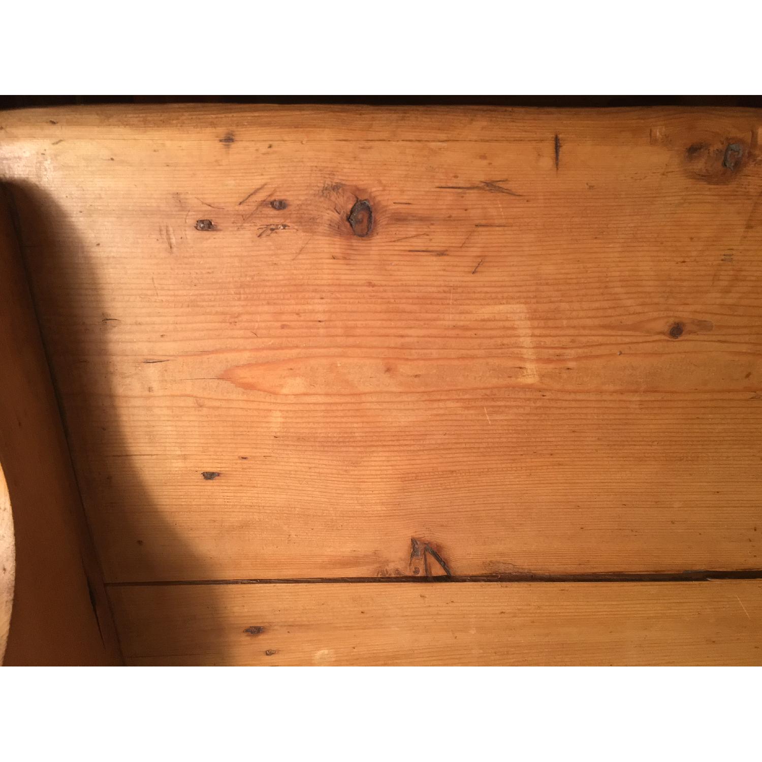 Antique Rustic Pine Sideboard - image-9