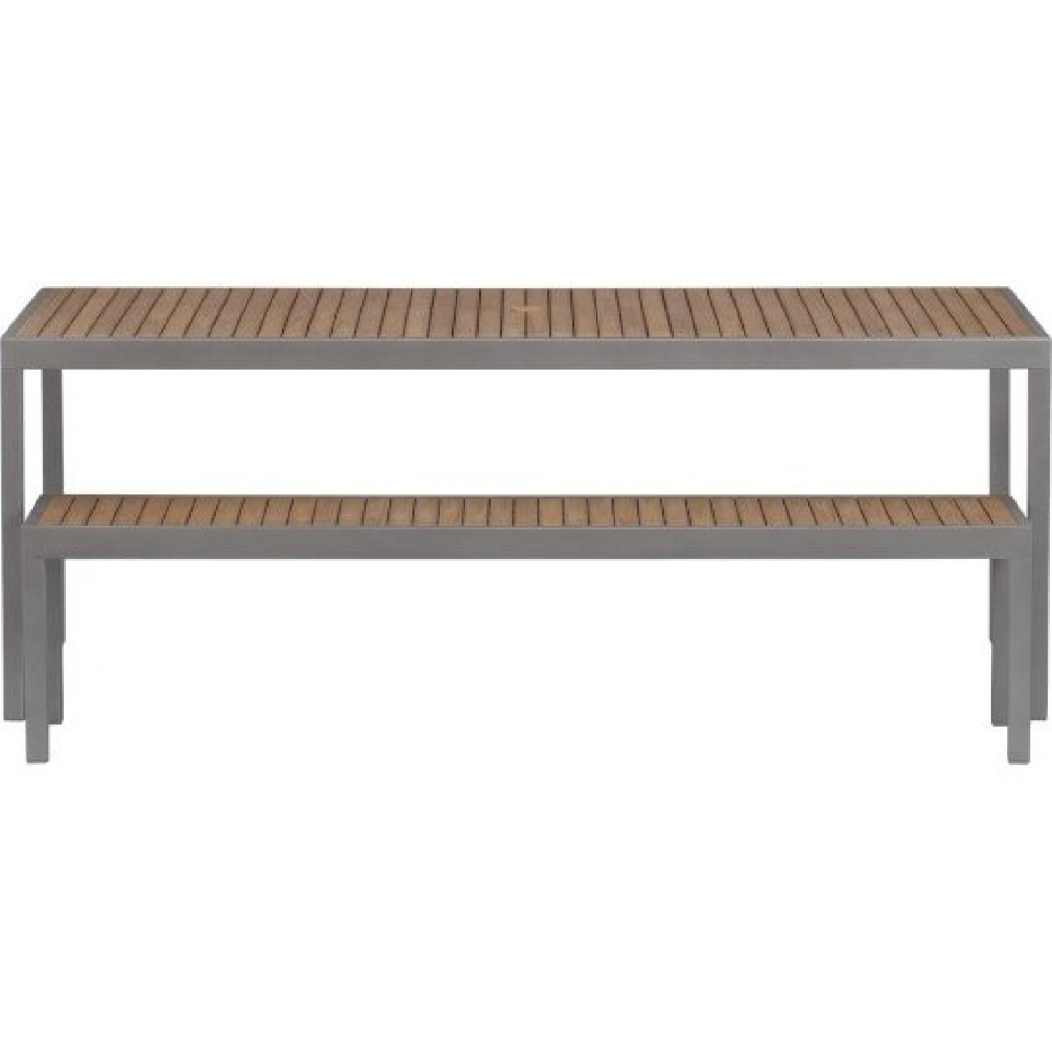 Crate & Barrel Alfresco 7 Piece Dining Set - image-4