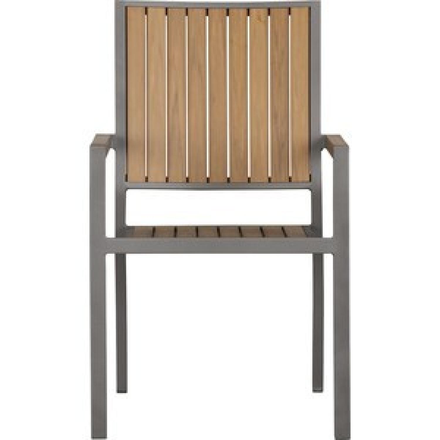 Crate & Barrel Alfresco 7 Piece Dining Set - image-7