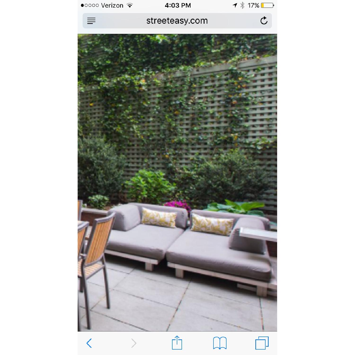West Elm Tillary 2 Piece Outdoor Sectional Sofa - image-1