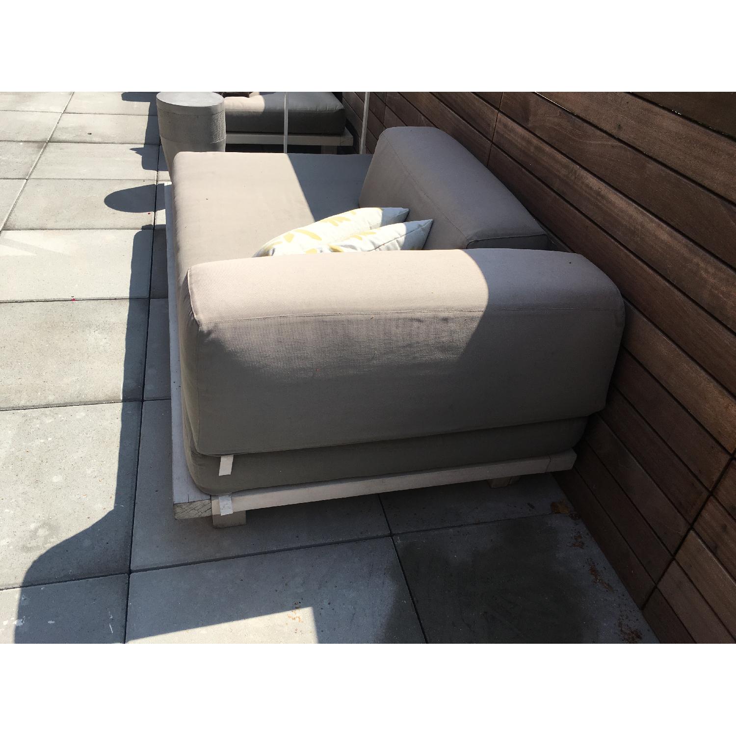 West Elm Tillary 2 Piece Outdoor Sectional Sofa - image-4