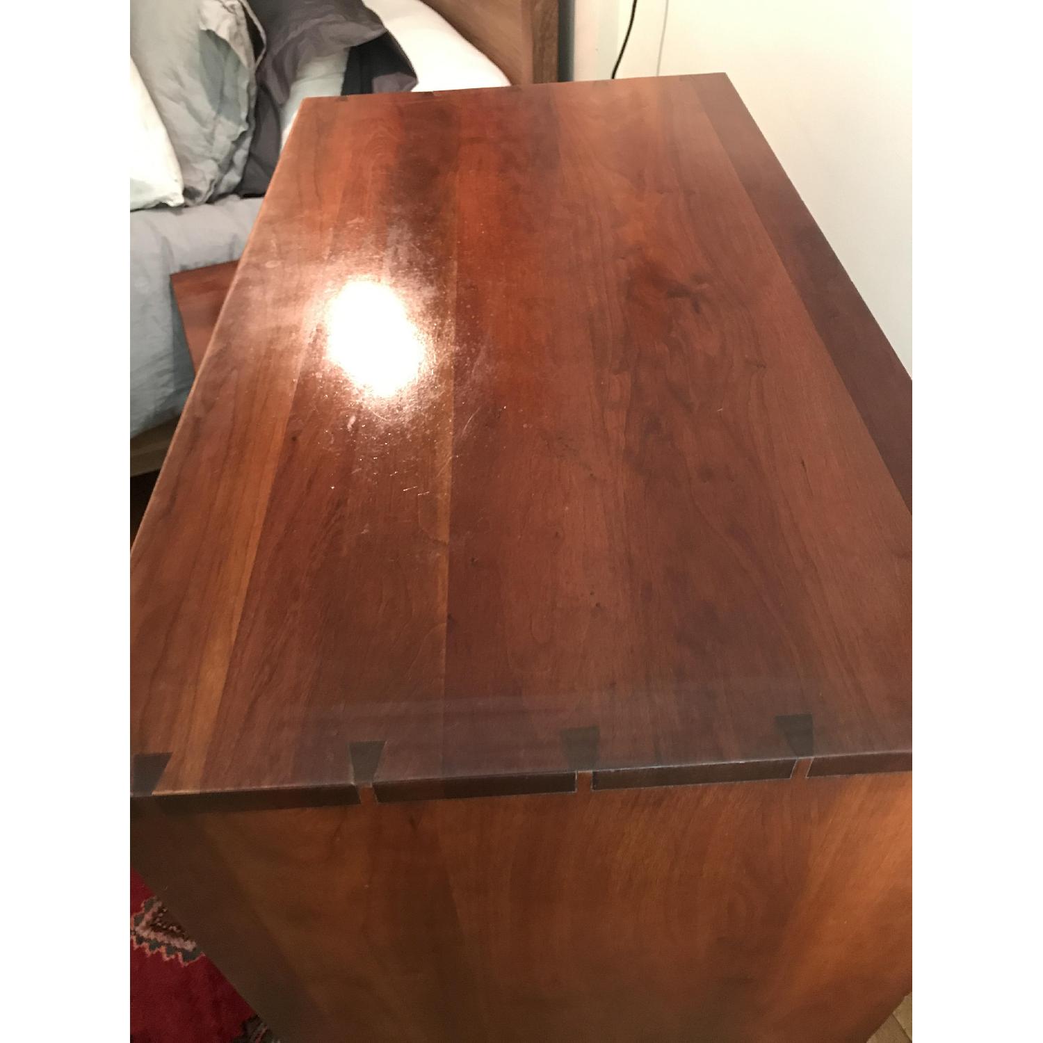 Willett Furniture Solid Cherry 4 Piece Bedroom Set - image-7