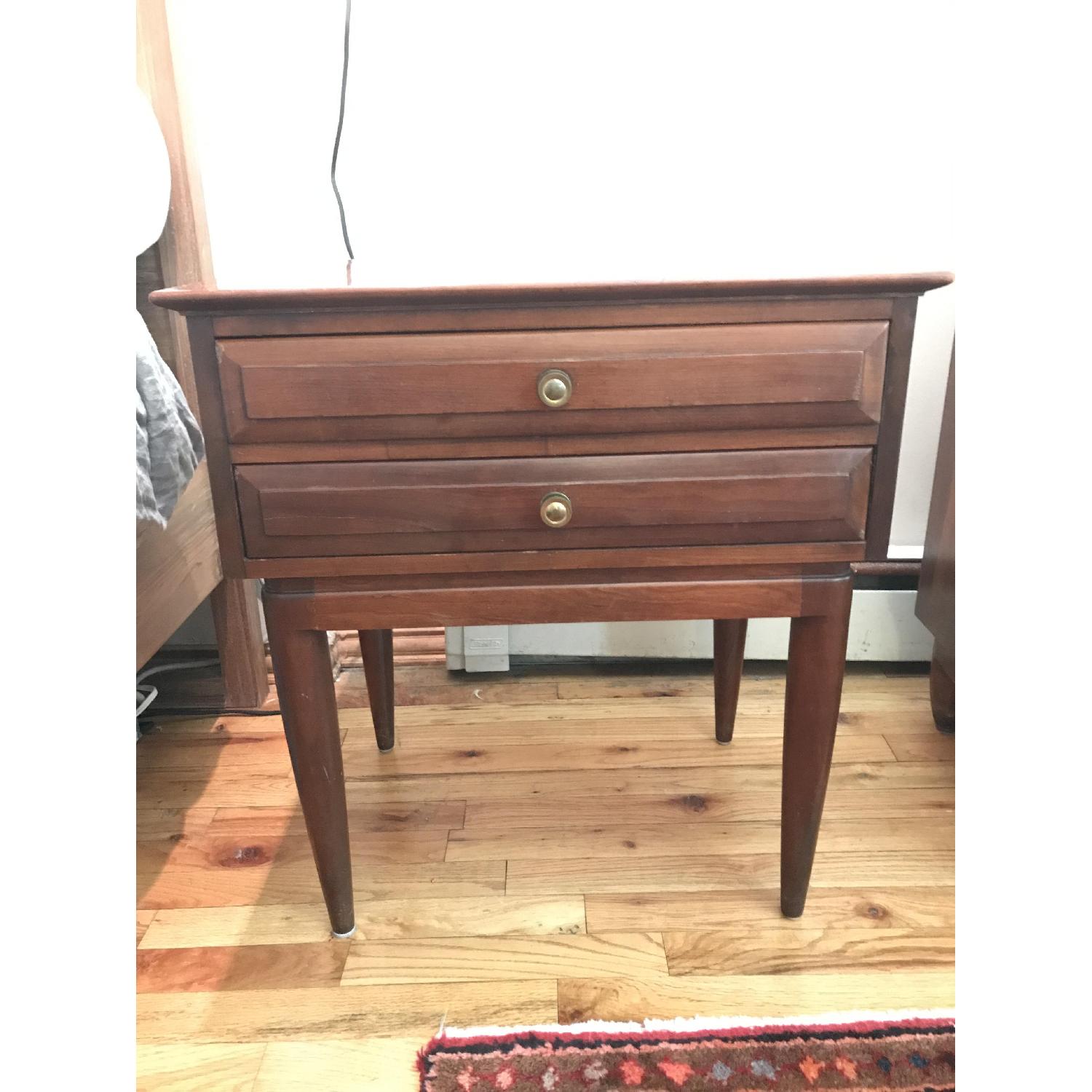 Willett Furniture Solid Cherry 4 Piece Bedroom Set - image-8