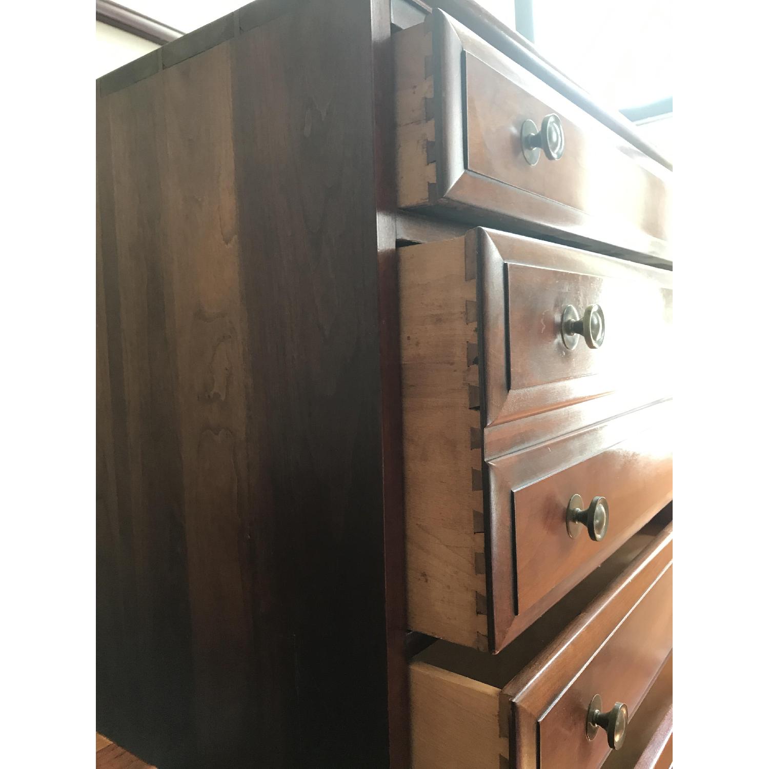 Willett Furniture Solid Cherry 4 Piece Bedroom Set - image-22