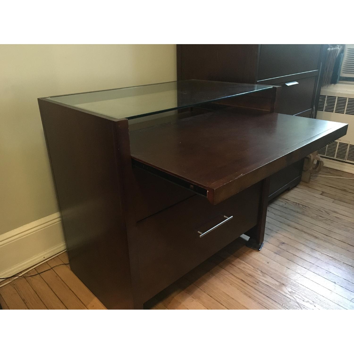 Crate & Barrel Reese Compact Desk - image-3