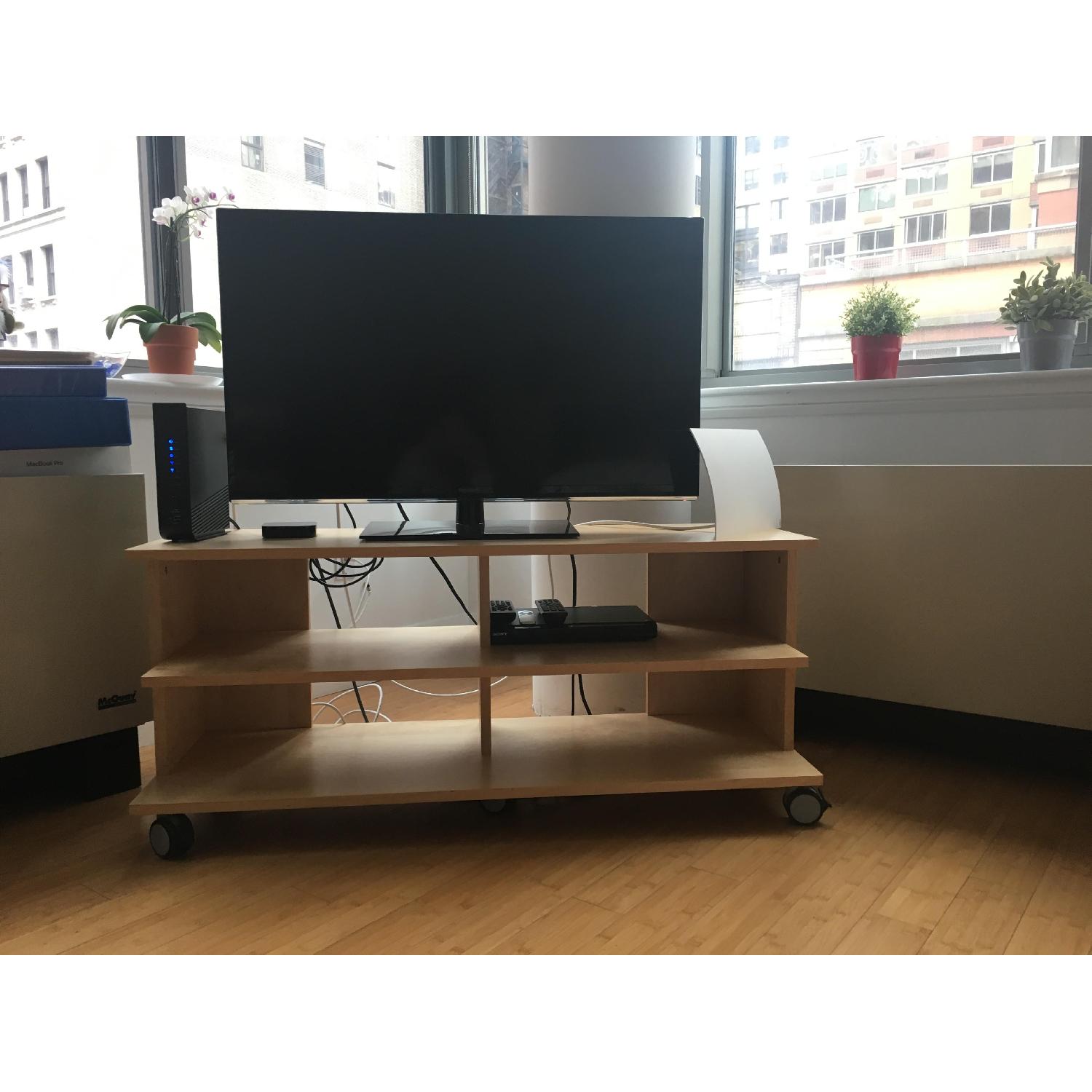Ikea Benno TV Unit w/ Casters - image-1