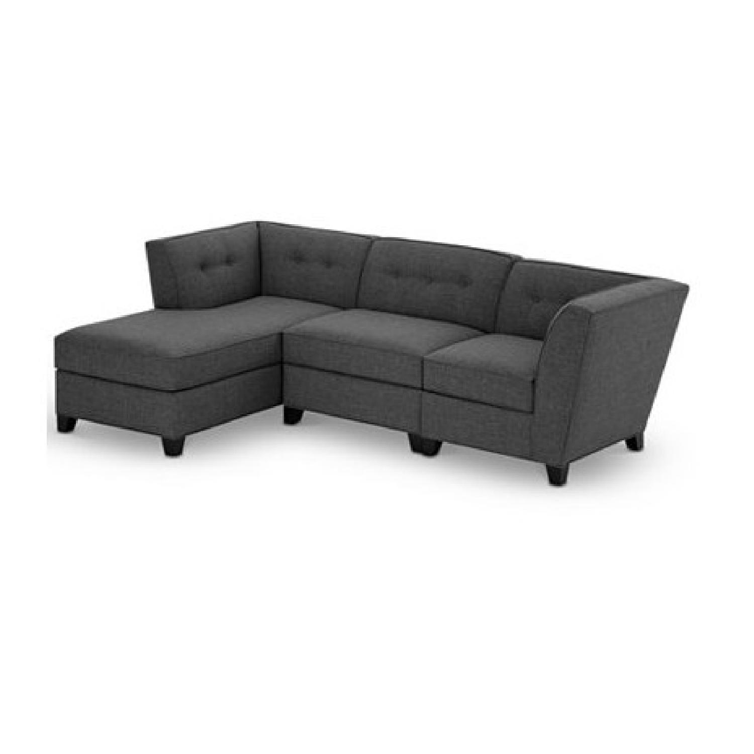 Macy s Harper Fabric 3 Piece Modular Sectional Sofa AptDeco