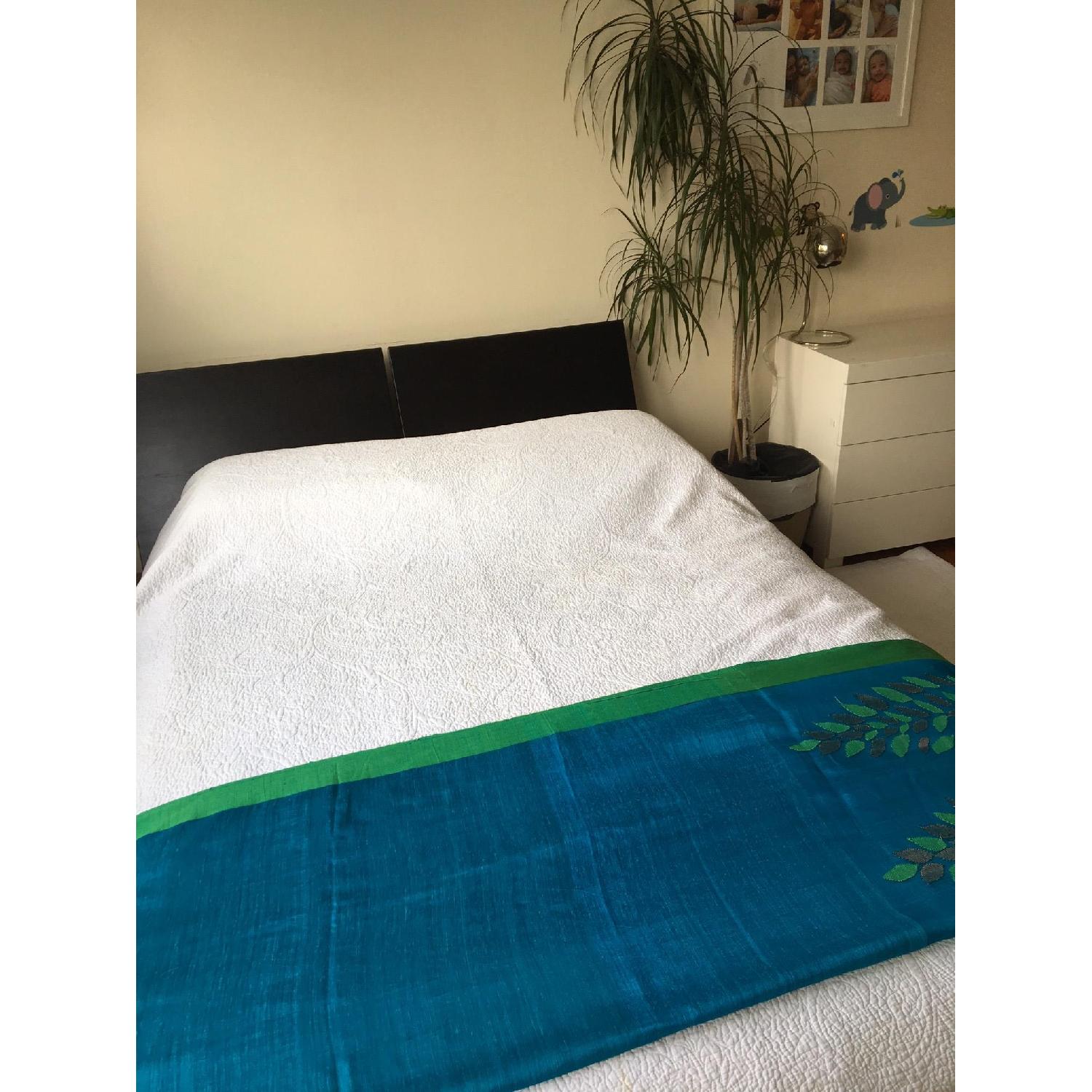 Environment Furniture Santos Reclaimed Brazillian Peroba Wood Queen Platform Bed - image-4