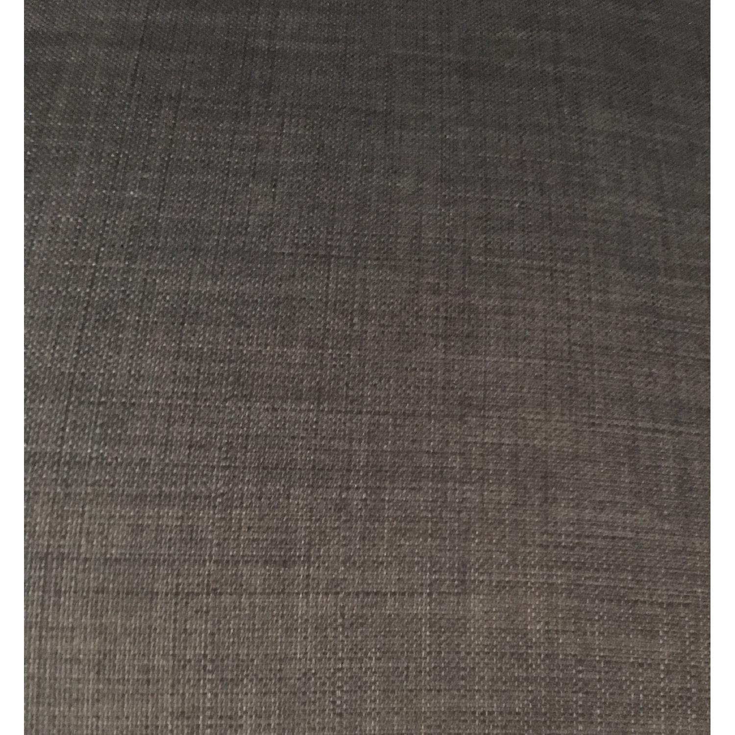 Blue Linen Sofa - image-3