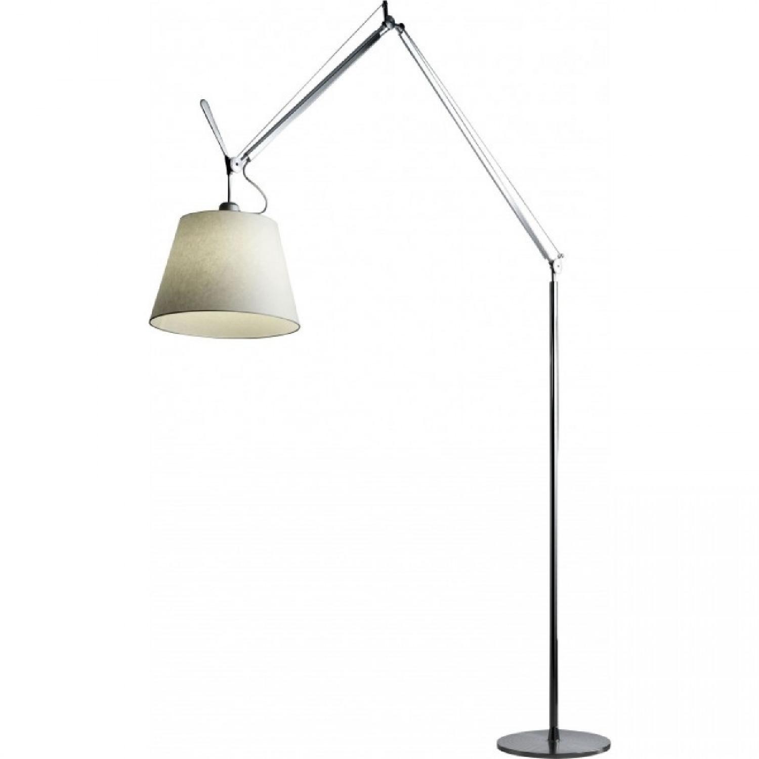 その他 Artemide Tolomeo FloorBase/Floorsupport Artemide Tolomeo Mega Floor Lamp w/ Parchment Shade - AptDeco