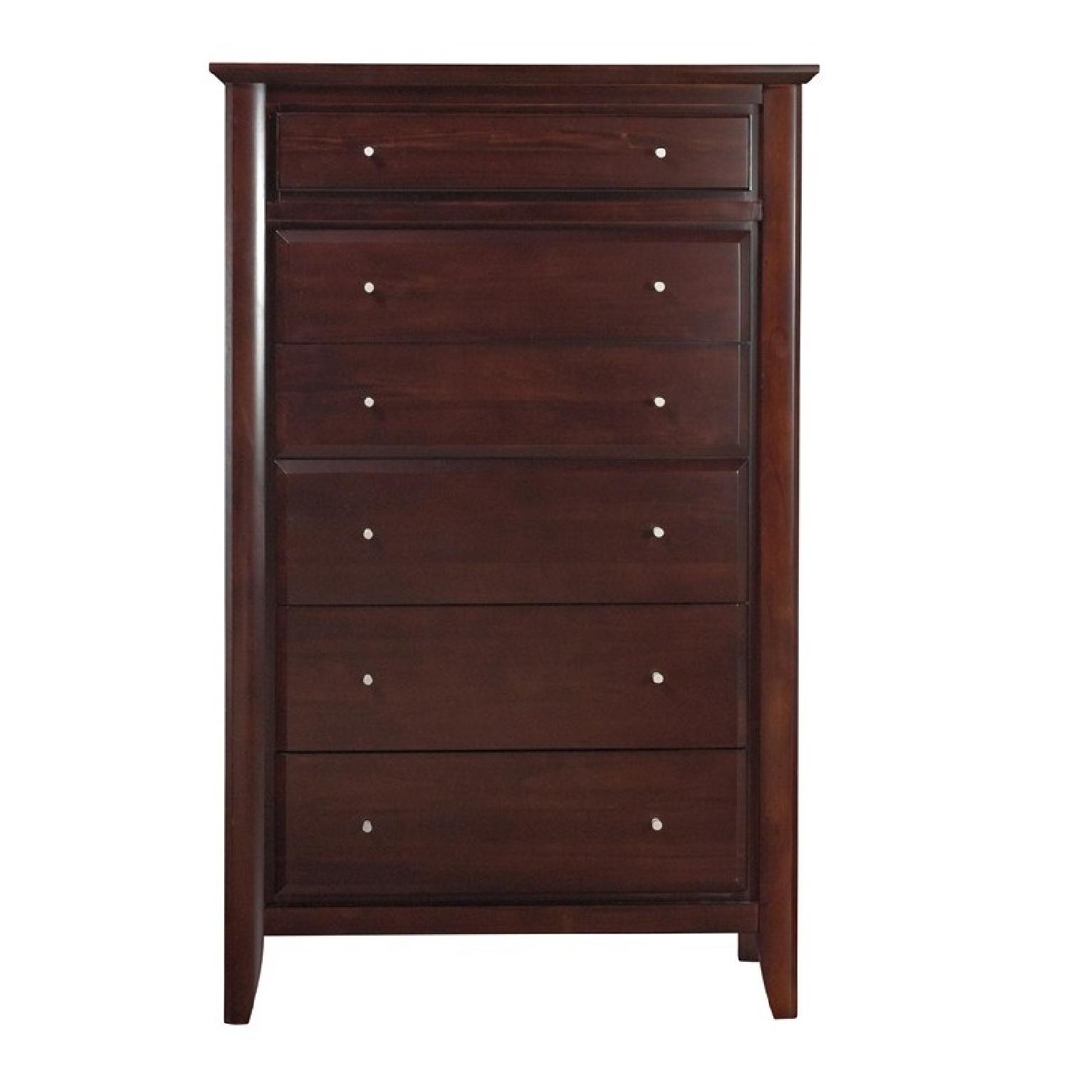 Modus Furniture Wood Dresser + Matching Nightstand - AptDeco Modus Furniture Wood Dresser + Matching Nightstand - AptDeco