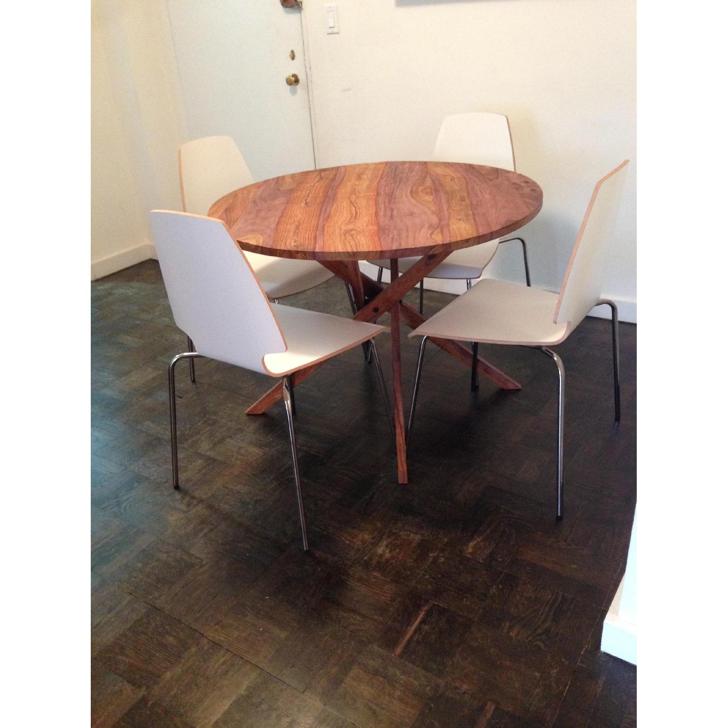 Ikea Vilmar Chairs in White - Set of 4 - image-2