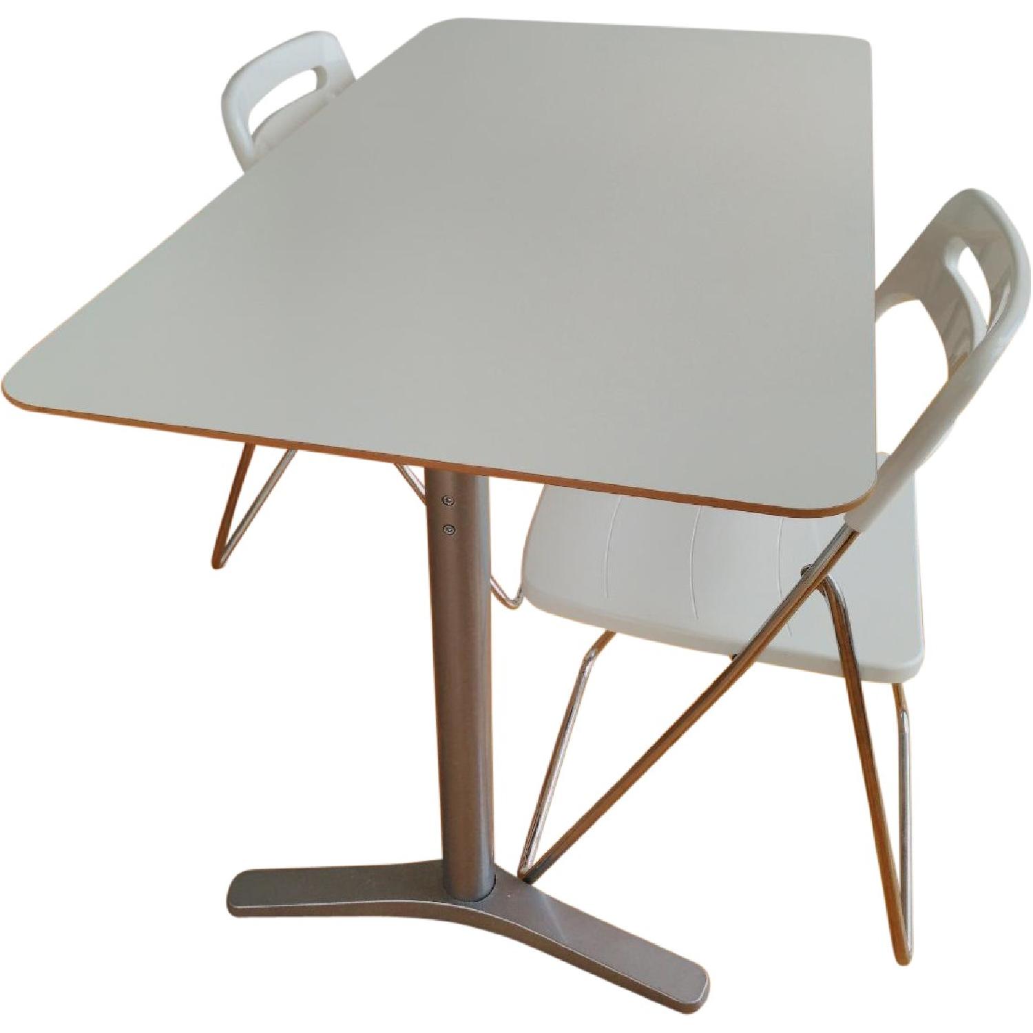 Ikea Billsta Dining Table + Micke Desk - image-0