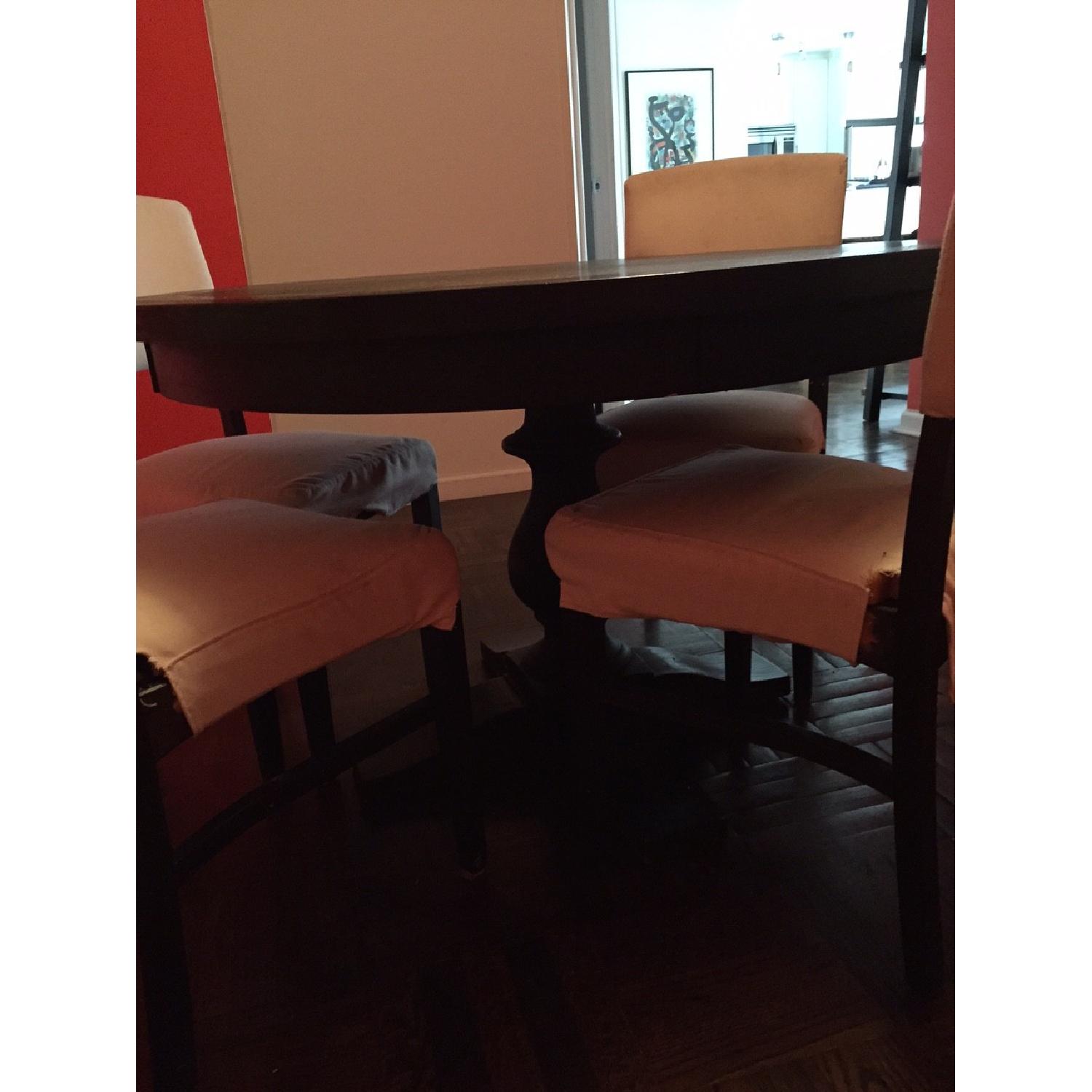 Restoration Hardware Dining Room Table w/ 4 Chairs AptDeco