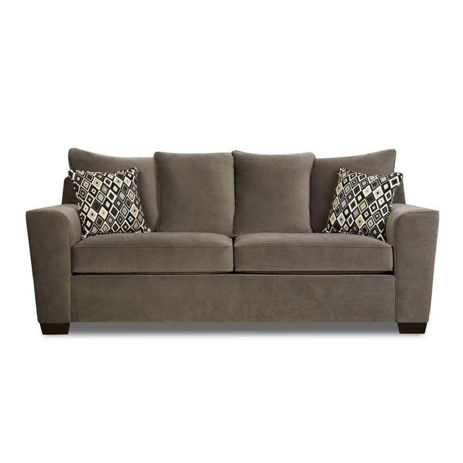 Jennifer Convertibles 3 Seater + Loveseat + Armchair w/ Ottoman AptDeco