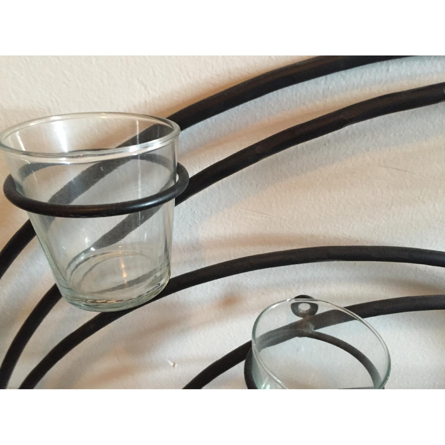 Pottery Barn Iron Spiral Votive Holder - image-4