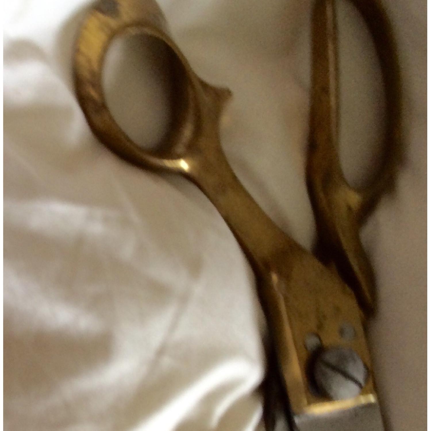 Restoration Hardware Large Metal Scissors - image-1
