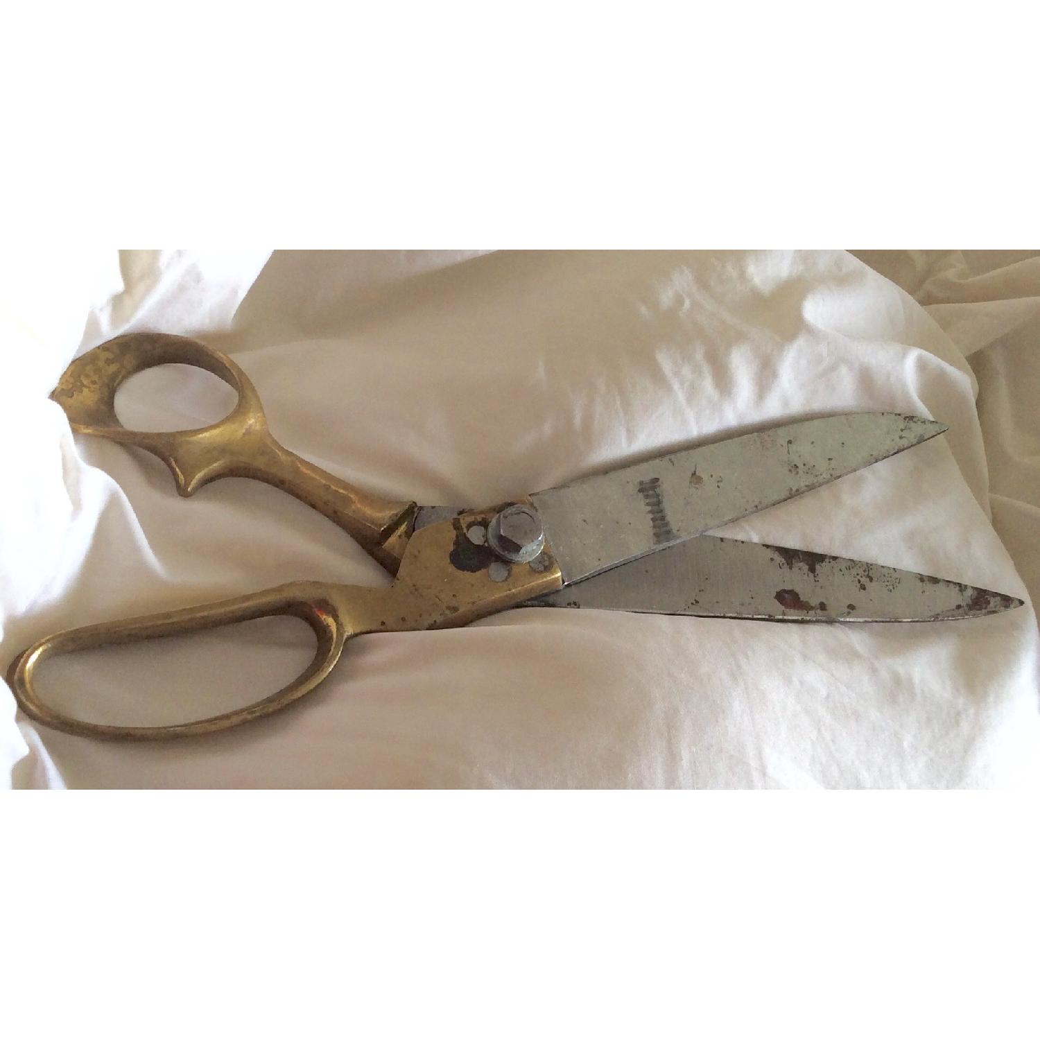 Restoration Hardware Large Metal Scissors - image-4