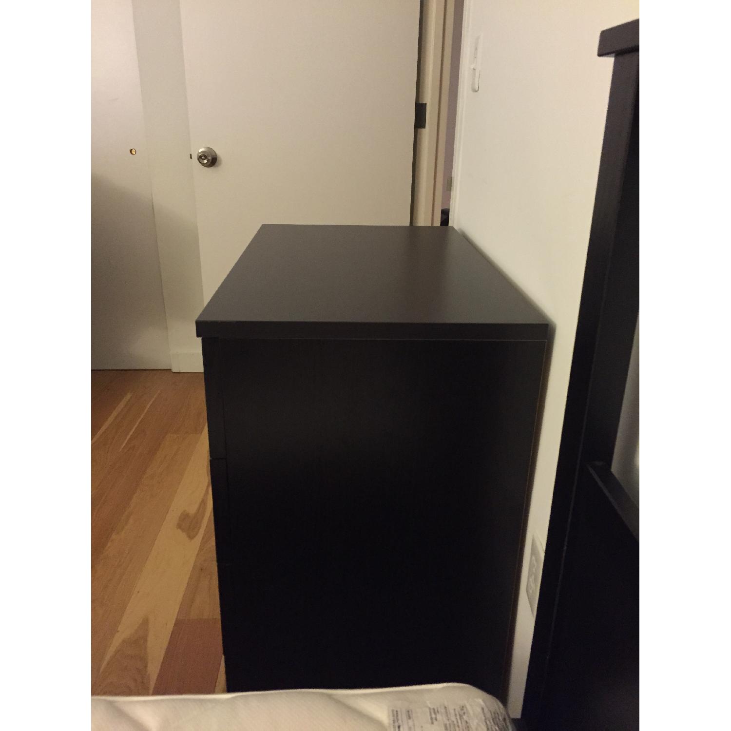 Ikea Frosted Glass 4-Drawer Dresser - image-2