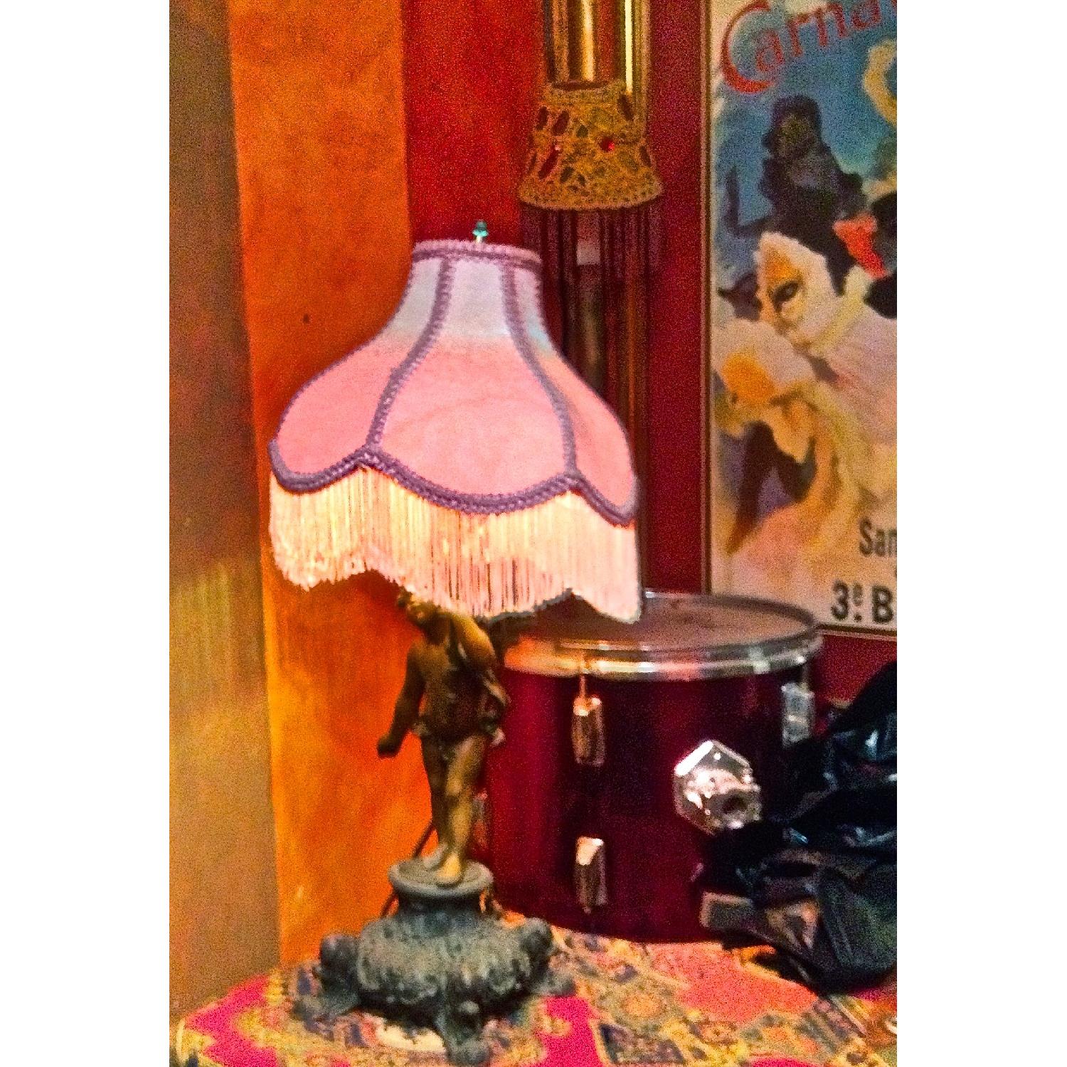 Bronze Angel Table Lamp - image-1