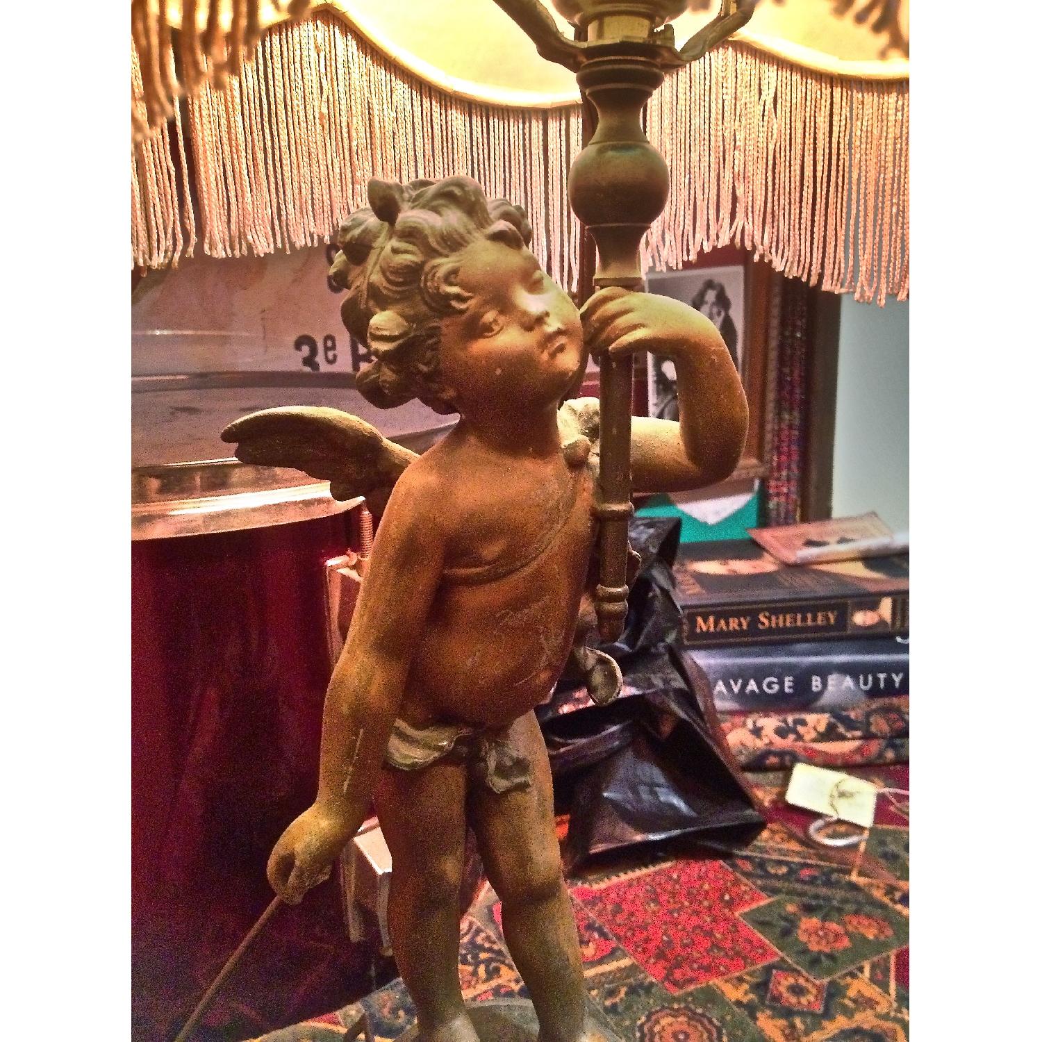 Bronze Angel Table Lamp - image-2