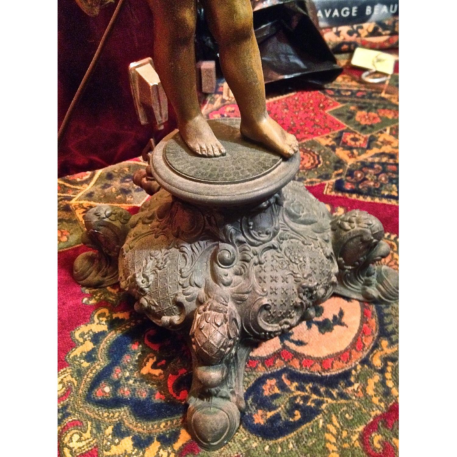 Bronze Angel Table Lamp - image-3