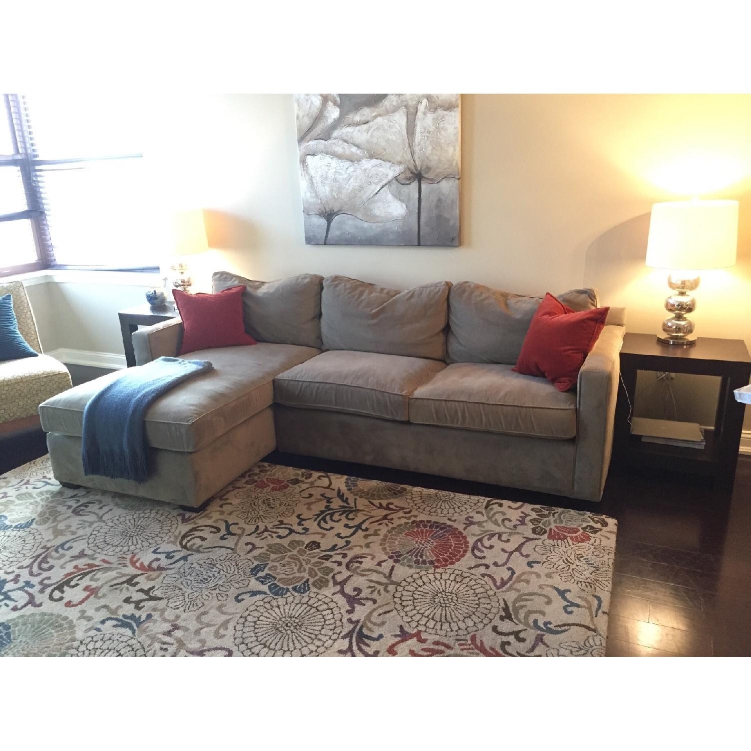 Crate & Barrel Davis Sectional - image-1