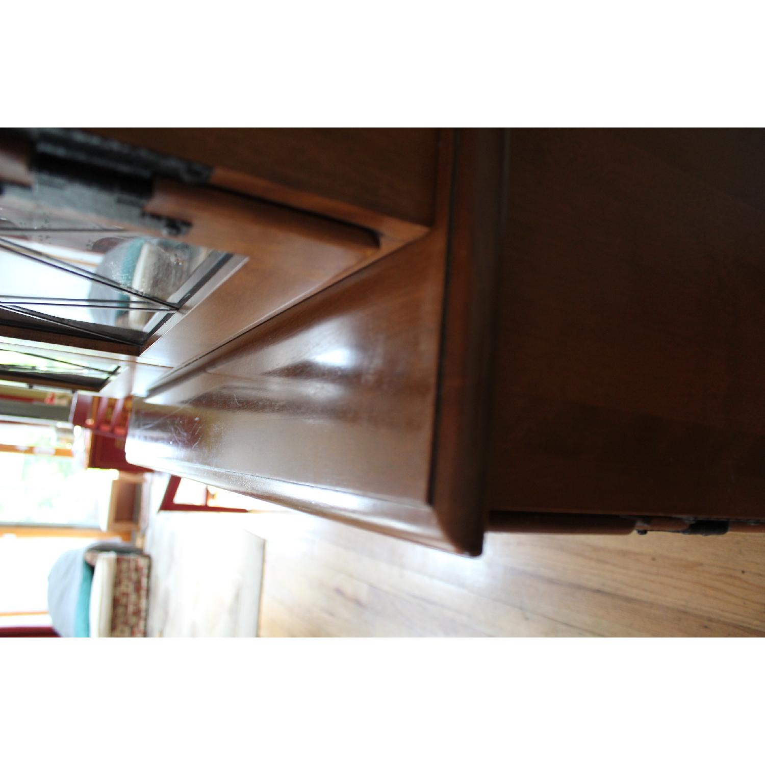 Ethan Allen American Traditional Nutmeg Maple China Cabinet - image-6