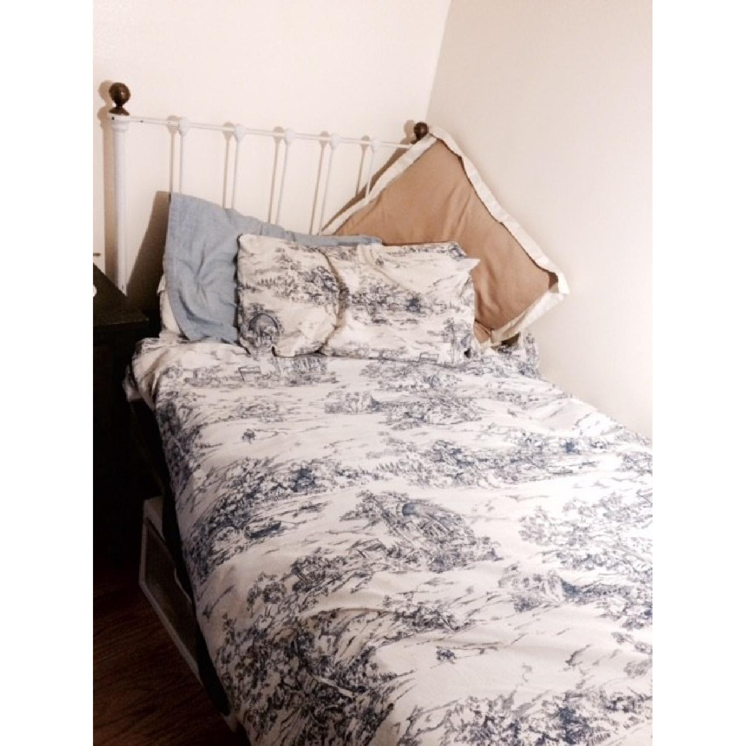 Antique French Twin Bed - image-1